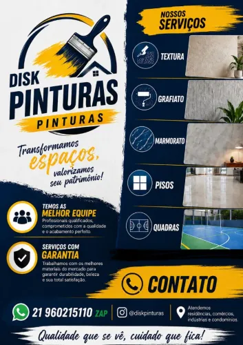 Pinturas em geral