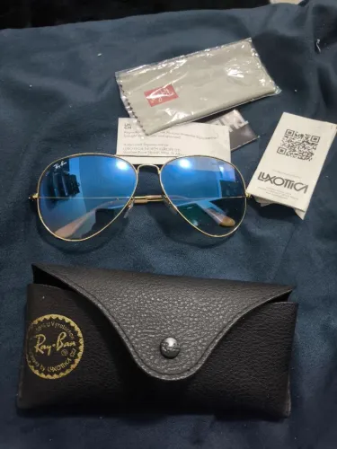 Rayban aviator azul 