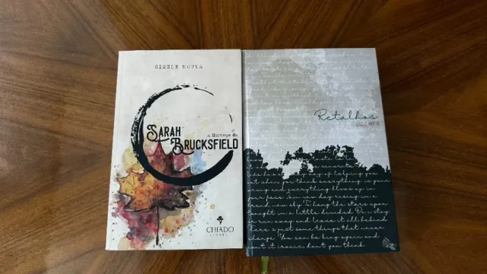 Livros: Herança Sarah Brucksfield e Retalhos
