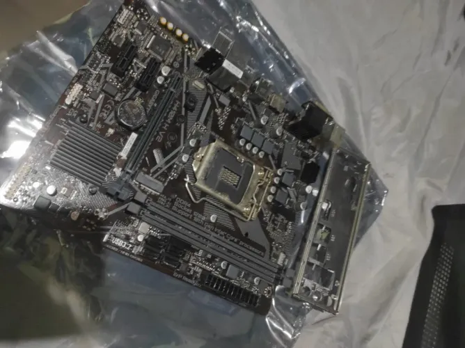 Placa mãe h410m Lga 1200