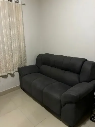Sofá 3 lugares cinza