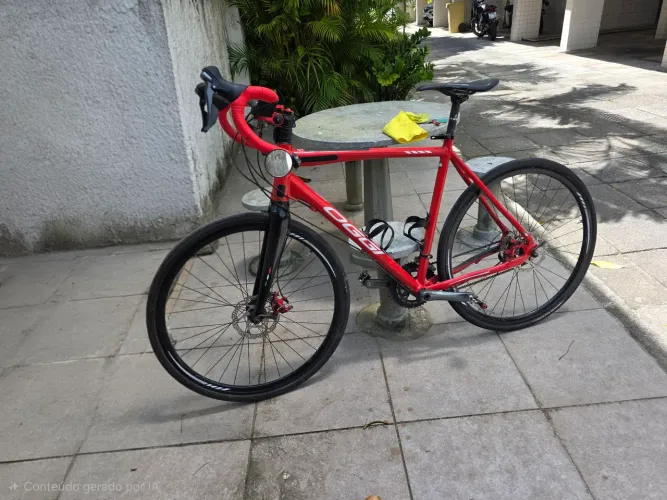 Bicicleta Gravel OGGI com grupo 2×10 Vel. todo ShimanoTiagra.Tam56 Roberto F *