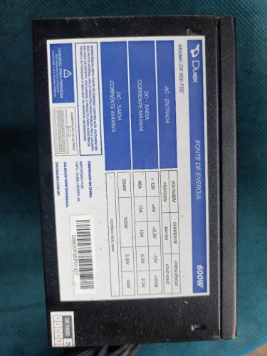 Fonte de Pc 600wsts