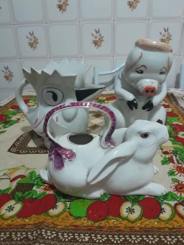 Trio de peças pra decoracao