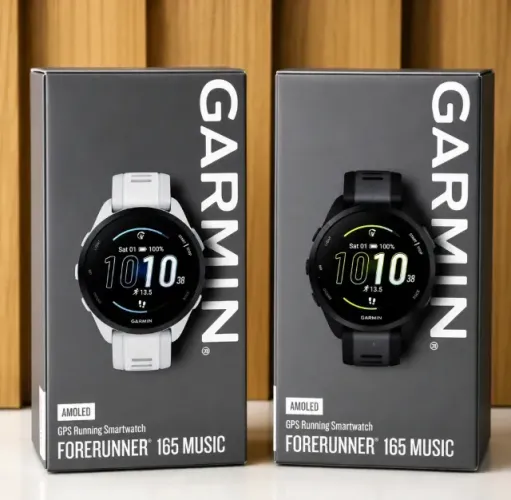 GARMIN 165 MUSIC AMOLED NOVO