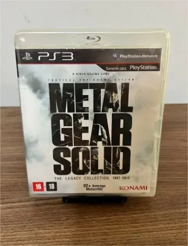 Jogo Metal Gear - The Legacy Collection - PS3