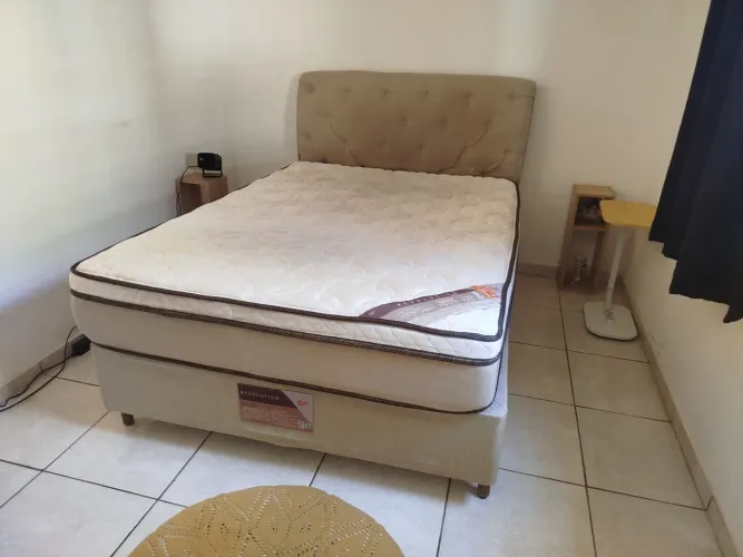 Cama Box Casal Marca Castor. Mola Ensacada.