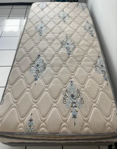 Cama Box solteiro + auxiliar