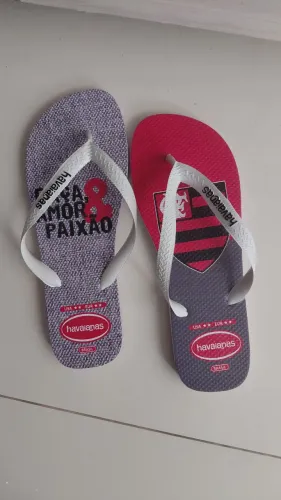 Chinela do flamengo 