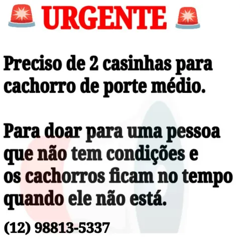 Preciso de 2 casinhas para cachorro porte médio
