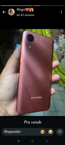 Vendo um smartphone Samsung Galaxy A03 core zerado e bem conservado