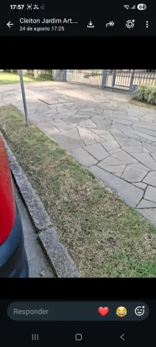 Limpeza de fachada e calçadas