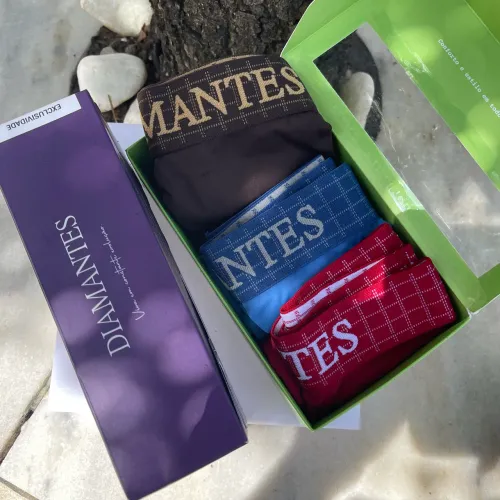    Cueca Diamantes Original Kit 3 Peças | Conforto no Dia a Dia