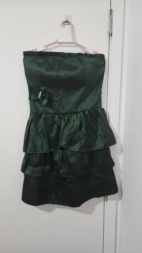 Vestido festa verde