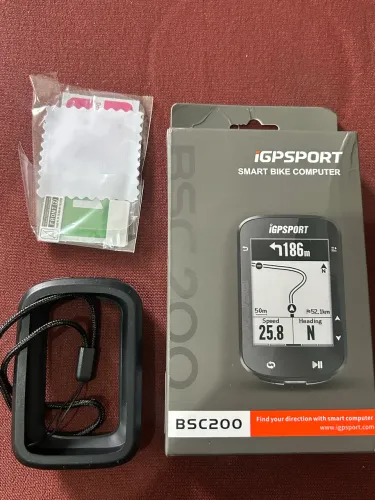 GPS bsc 200 igsport segue rota ! 