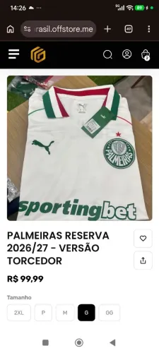 Camisa Palmeiras lançamento 2026