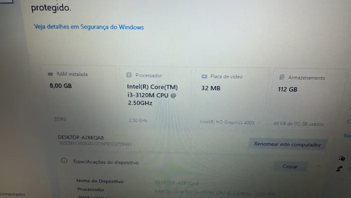 Notbook Samsung I3
