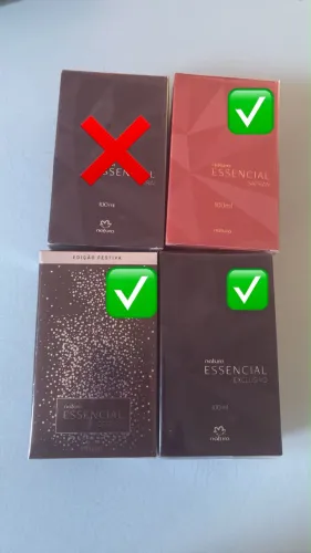 Vendo perfumes Natura essencial
