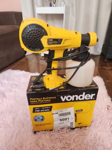 Pistola elétrica pra pintura semi nova
