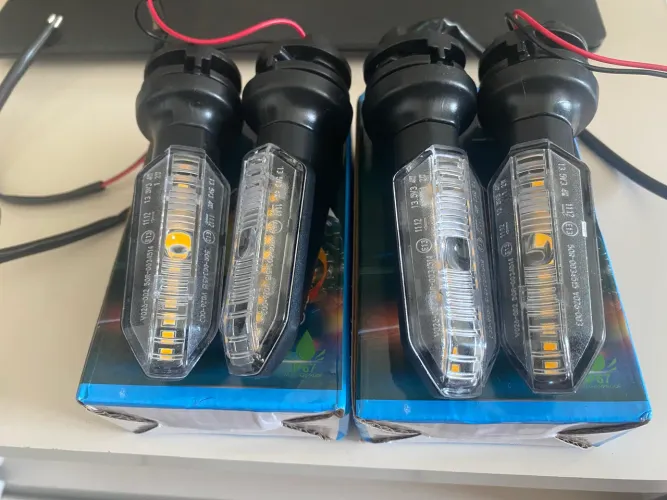 Setas de led de fan titan twister 