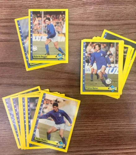 COLEÇÃO COMPLETA Calcio 93 Special Merlin Stickers