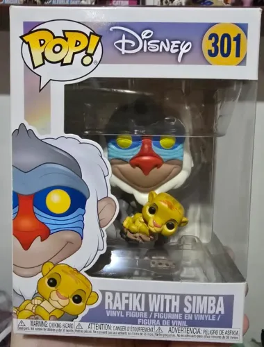 Funko Pop Rafiki with Simba #301