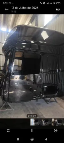 Cabine DAF XF 2019 teto alto Recuperada