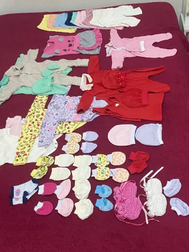 LOTE ROUPAS DE BEBÊ MENINA 1 MÊS