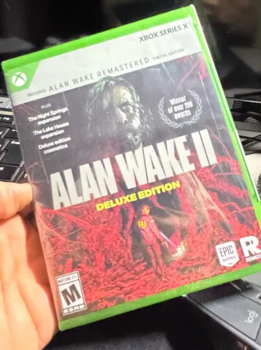 Alan wake 2 - mídia física lacrada - Xbox series