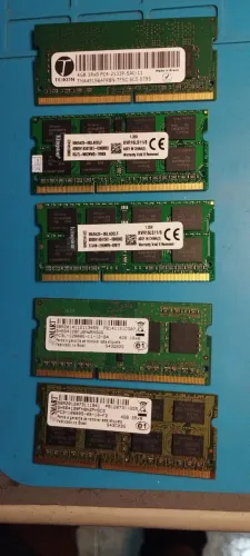 Memorias de Notebook