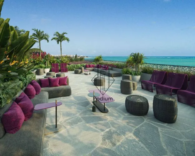 Flats a beira mar da praia de Intermares - FL0369
