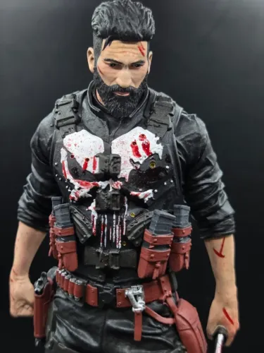 Frank Castle o Justiceiro Punisher 2 cabeças