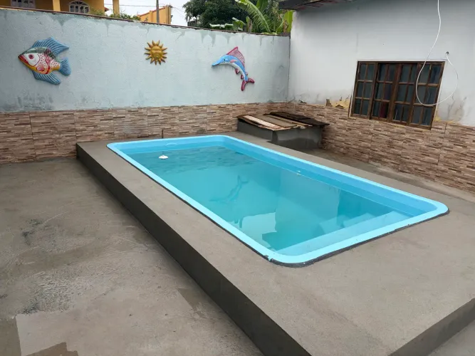 Alugo por Temporada Casa Grande com Piscina e Área Gourmet em Figueira - Arraial do Cabo