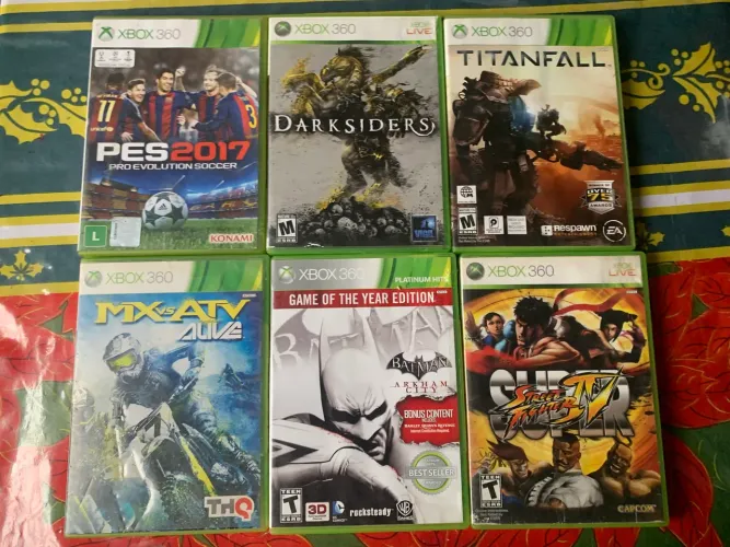 Jogos Xbox 360 - 40 reais cada