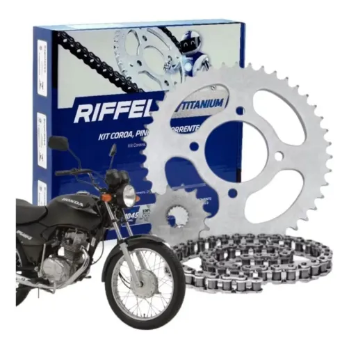 Kit Relação Riffel CG 125 2009 até 2013