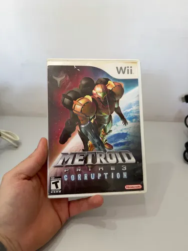 Vendo Metroid Prime 3 Corruption Nintendo Wii - Semi novo