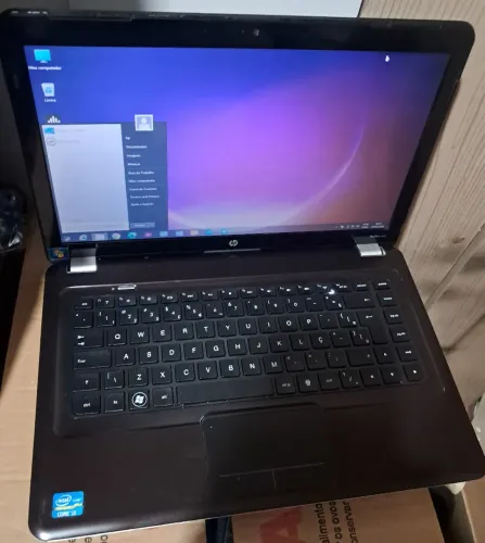 Notebook HP DV5 INTEL CORE I3 450M 4GB BATERIA VICIADO Office Excel Word Teclado novo