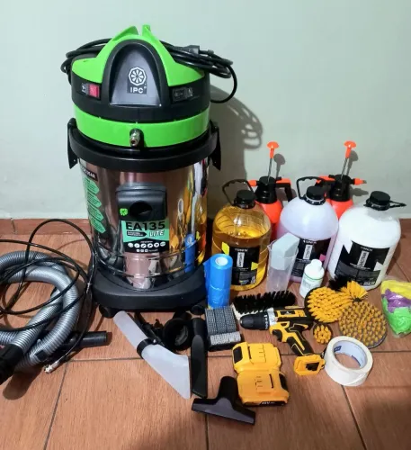 Kit higienização de estofados