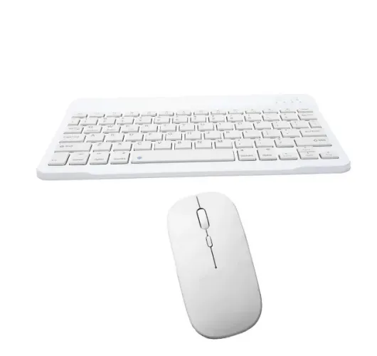 Mouse & Keyboard Kit Bluetooth An-030 Branco