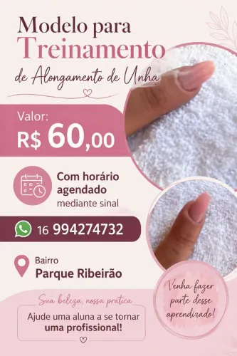 Alongamento de unha