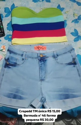 Saia e short saia 