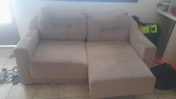 Sofá retrátil 2 lugares