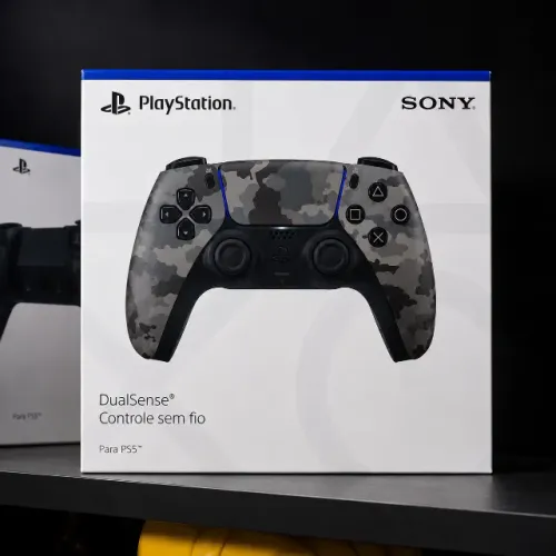 Controle PS5 Original DualSense Sony Camuflado