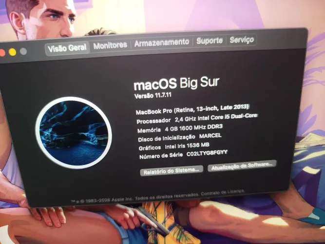 Macbook pro 2013