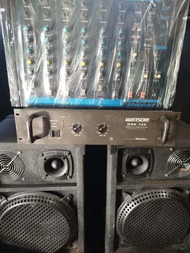 (KIT DE SOM DE FRENTE SEMI-NOVO)