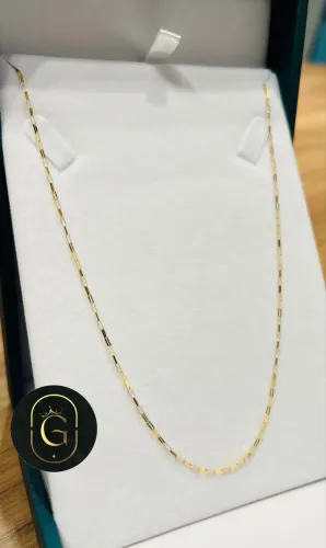Cordão de ouro tijolinho com 2g novo ( LOJA FÍSICA )