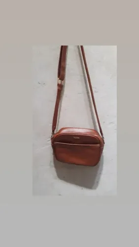 Bolsa de couro santinato