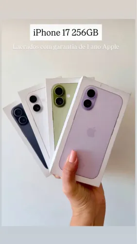 iPhone 17 256gb novo lacrado 