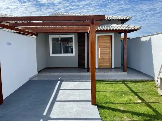 Ótima casa com piscina, 2 dormitórios à venda - Jardim Atlântico Leste (Itaipuaçu) - Maric