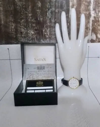 RELÓGIO NATAN CLASSIC NEO-VINTAGE RND 388 (1998) - FULL SET/IMPECÁVEL